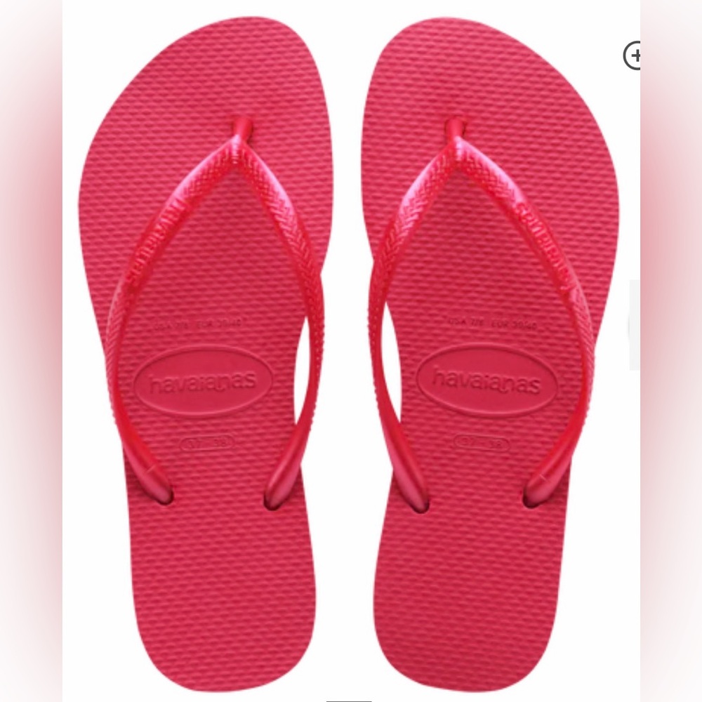 Havaianas Women’s Slim Flip Flop in Pink Fever
